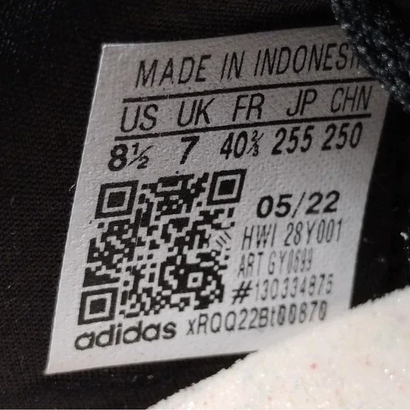 Adidas Lite Racer 3.0 Running Shoes - Comfort, Lightweight, Black, Size 8.5 - Picture 7 of 7